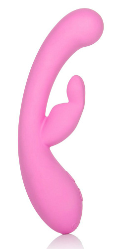 Перезаряжаемый вибратор розового цвета California Exotic Novelties Rechargeable G Jack Rabbit SE-0611-80-2 (16,5 см)