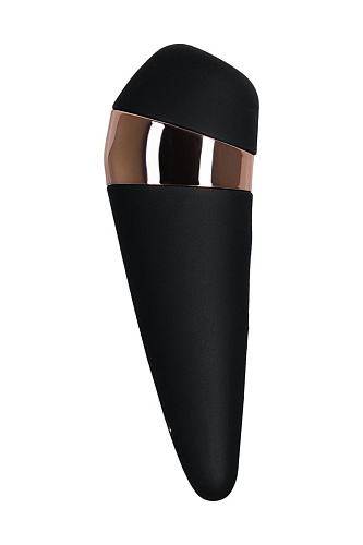 Вибро-вакуумно-волновой стимулятор чёрного цвета Satisfyer Pro3 Vibration J2018-32