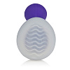 Массажёр фиолетового цвета со съёмной насадкой для заморозки California Exotic Novelties Posh Silicone Wave SE-2078-20-3