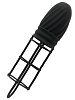 Чёрная насадка Pipedream Silicone Gladiator Extension PD4138-23 (14 см)