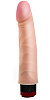Вибромассажёр телесного цвета с розовой головкой LOVETOY (А-Полимер) 808506 (19,5 см)