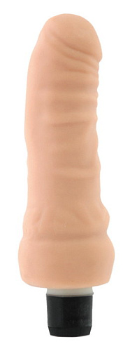 Вибратор телесного цвета ToyFa Mr.Baton Soft №11 871011 (16 см)