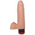 Реалистичный фаллоимитатор телесного цвета с вибрацией LOVETOY (А-Полимер) 112000 (16,6 см)