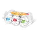 Набор из 6 мастурбаторов с различным рельефом Tenga EGG Easy Beat EGG-VP-3