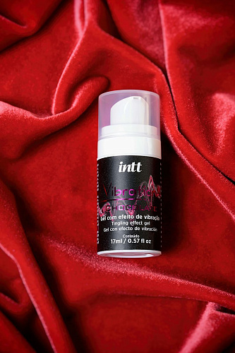 Жидкий массажный гель с шоколадным ароматом и эффектом вибрации INTT VIBRATION Chocolate  FU23