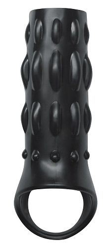 Чёрная насадка на пенис NS Novelties Renegade Reversible Power Cage NSN-1115-23