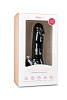 Чёрный фаллоимитатор EDC Wholesale Realistic Dildo ET170BLK (17,5 см)