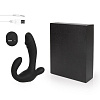 Чёрный вибромассажёр с 10 режимами вибрации A-LOVING 2037-1