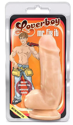 Телесный фаллоимитатор Blush Novelties Mr. Fix it BL-16443
