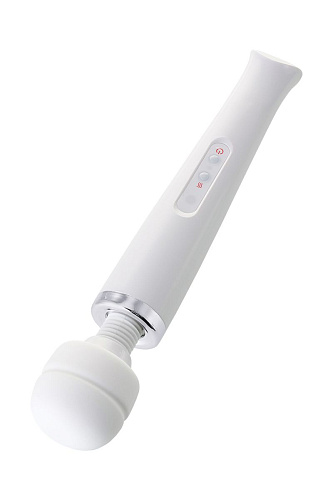 Белый вибромассажёр ToyFa L’EROINA Super Massager 561009