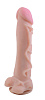 Фаллоимитатор телесного цвета на присоске с крупными венами LOVETOY (А-Полимер) ANDROID Collection-III 552503 (23,5 см)