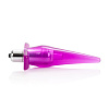 Розовая анальная пробка California Exotic Novelties Mini Vibro Tease SE-0420-20-2 (12,7 см)