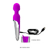 Жезловый вибромассажёр лилового цвета Baile Nathaniel BI-014468