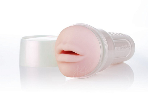 Мастурбатор-ротик телесного цвета Fleshlight Girls Lisa Ann Swallow FL555