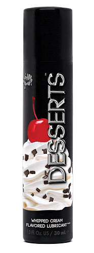 Лубрикант с ароматом взбитых сливок Wet Desserts Whipped Cream 23416 (30 мл)