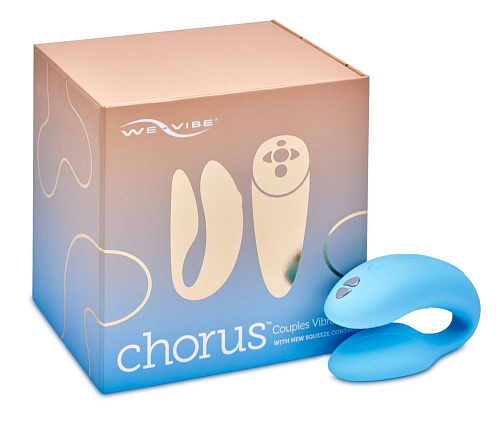 Голубой вибратор для пар We-vibe Chorus SNW6SG5