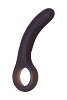 Чёрный анальный стимулятор Seven Creations Micro SMOOTHER 2618-04SMK (14 см)