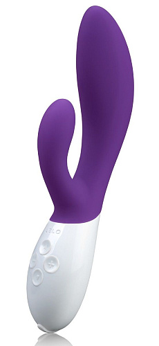 Вибромассажер фиолетового цвета Lelo Ina 2 Purple LEL7633 (20 см)