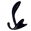 Чёрный стимулятор простаты California Exotic Novelties APOLLO CURVED SE-0409-30-2