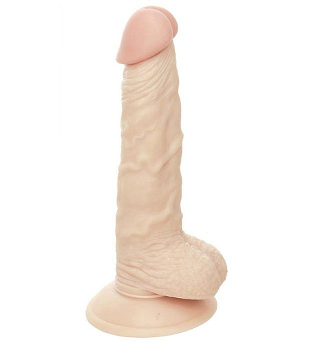 Телесный фаллоимитатор на присоске NMC G-GIRL STYLE 7INCH DONG WITH SUCTION CAP 111632 (17,8 см)