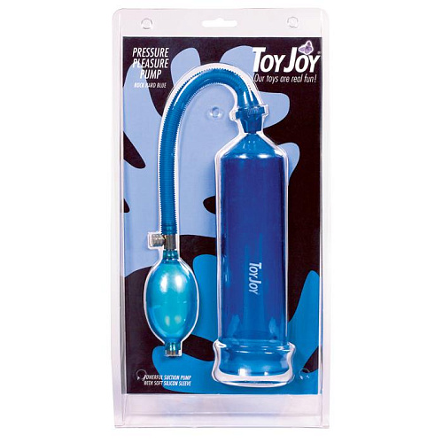 Синяя вакуумная помпа Toy Joy Power Pump Blue 3006009144