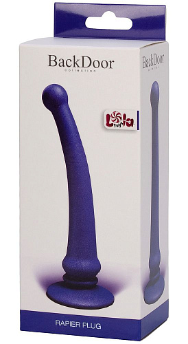 Фиолетовый анальный стимулятор Lola toys Rapier Plug 511532lola (15 см)