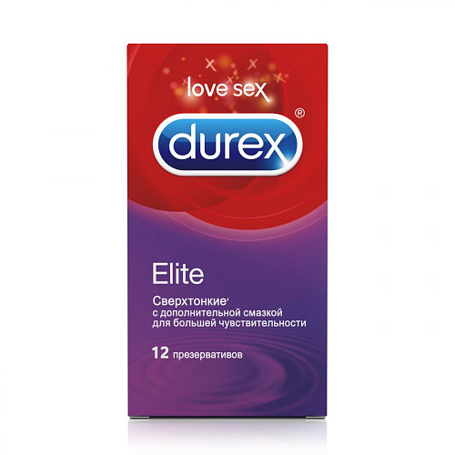 Сверхтонкие презервативы Durex Elite №12 (12 шт)