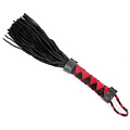 Чёрная плеть с красно-чёрным рисунком на рукояти Bior toys NTB-80336 (26 см)