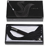 Чёрная замшевая плеть Lelo Sensua Suede Whip Black LEL1449