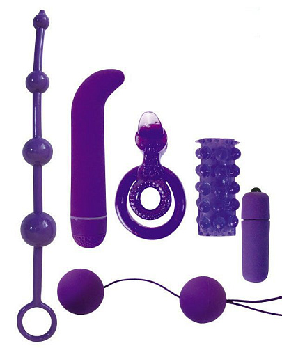Фиолетовый набор любви из 6 предметов Bior toys Sexy Friend SF-70230