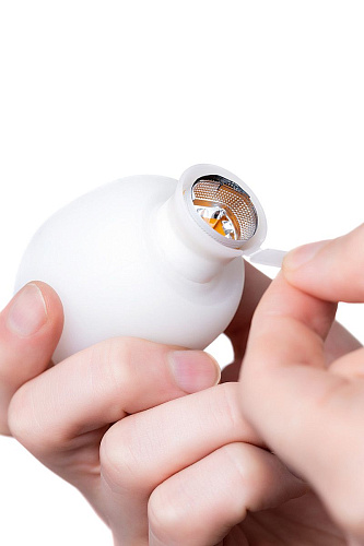 Мастурбатор-яйц белого цвета Tenga Boxy EGG-014