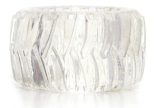 Прозрачная эрекционная шина NS Novelties Treads Mens Ring Wide NSN-0905-11