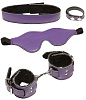 БДСМ-набор X-Play Purple Pleasure из 4 предметов Allure Lingerie 2021