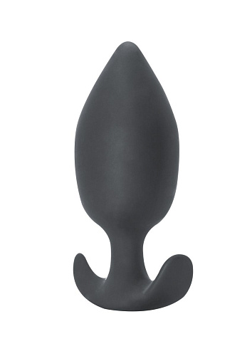 Серая анальная пробка Lola toys Insatiable 8011-02lola (10,5 см)