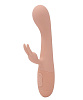 Персиковый вибратор с клиторальным отростком Le Frivole Naya 05502 (18,3 см)