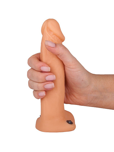 Фаллопротез телесного цвета на чёрной резинке Сумерки богов №2 1005-02 CD DD