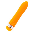 Водонепроницаемый оранжевый вибратор Sexus 931008-11 (14 см)
