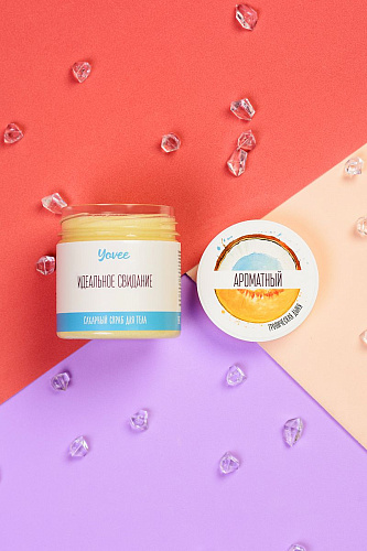 Скраб для тела ToyFa «Ароматный» с ароматом дыни 722304