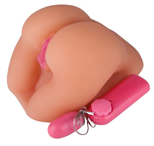 Реалистичный мастурбатор-вагина телесного цвета из киберкожи с вибрацией LOVETOY (А-Полимер) 667421