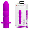 Лиловый анальный вибромассажёр Baile Wyatt BI-040091 (11,5 см)