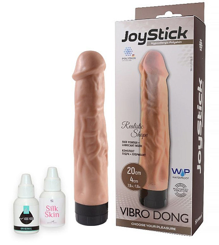 Реалистичный вибратор телесного цвета Sitabella JOYSTICK SB-112115JS (20 см)