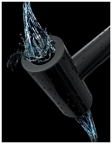 Чёрный вибромастурбатор Pipedream Hydrobator RD532