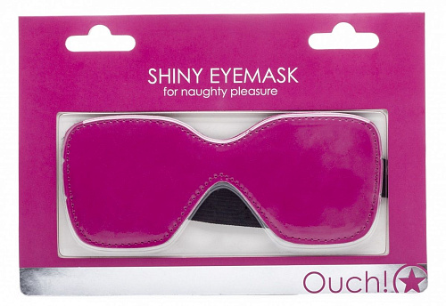 Розовая маска Shots Media BV Shiny Eyemask OU096PNK