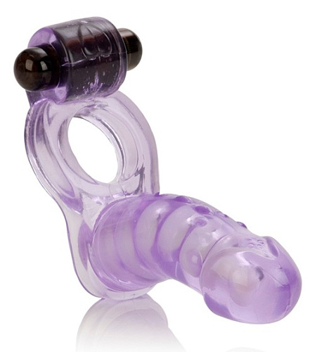 Кольцо на пенис с анальным отростком California Exotic Novelties SE-1813-00-3