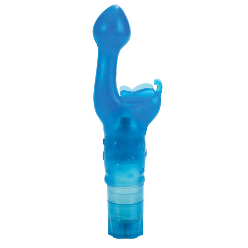 Стимулятор точки G нежно-голубого цвета California Exotic Novelties The Original Butterfly Kiss SE-0782-12-3