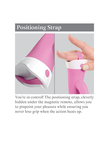 Розовый вибратор-кролик со съёмной присоской Pipedream Wall Banger Rabbit PD7072-00 (19,9 см)