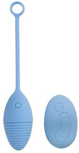 Голубое виброяичко с пультом ДУ Howells Relentless Seeker 185111blue