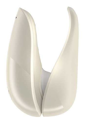 Кремовый бесконтактный клиторальный стимулятор Womanizer Liberty 0596795