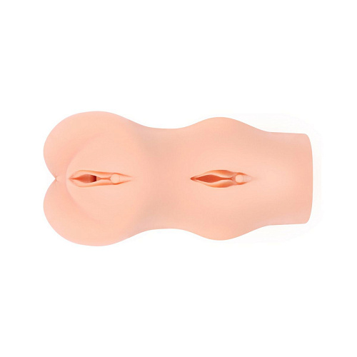 Телесный мастурбатор-вагина с двойным слоем KOKOS M03-001-05D