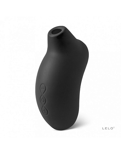 Чёрный клиторальный звуковой массажёр Lelo Sona LEL6171
